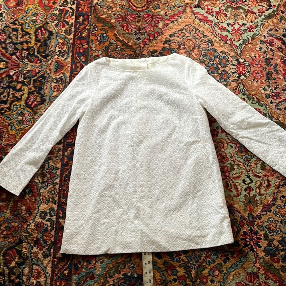 Black Fleece by Thom Browne eyelet top like new condition